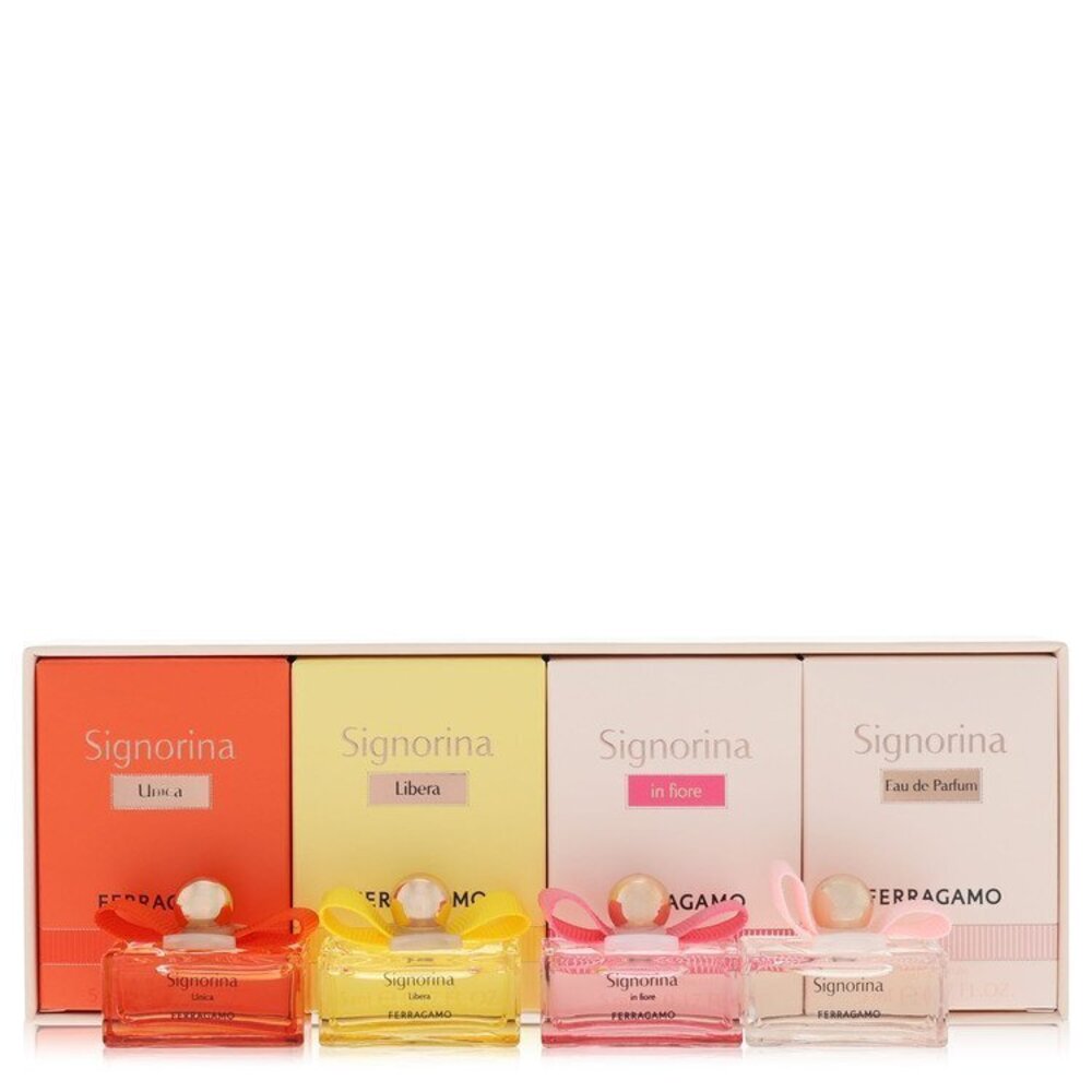 Signorina by Salvatore Ferragamo Gift Set -- Signorina Unica each in 0.17 oz EDP